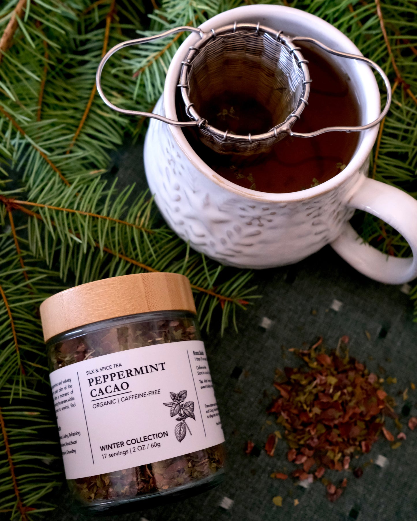Peppermint Cacao Tea