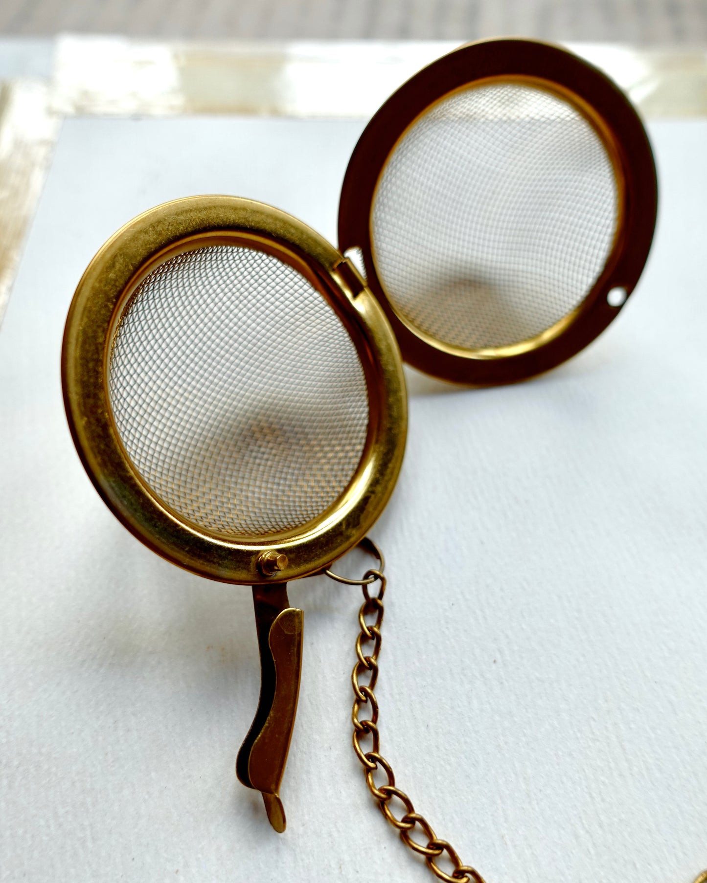 Tea Infuser Ball with Chain