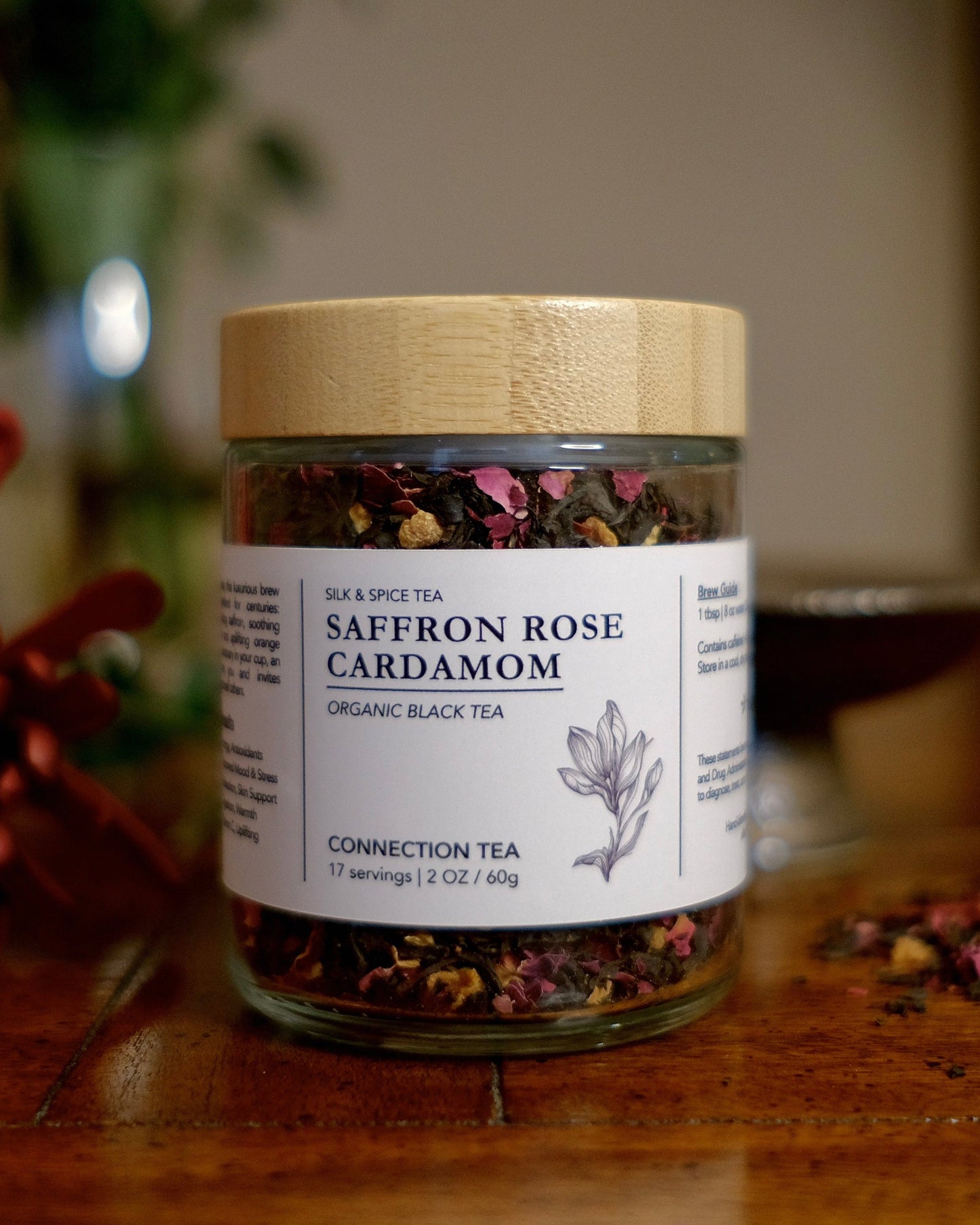 Saffron Rose Cardamom | Connection Tea