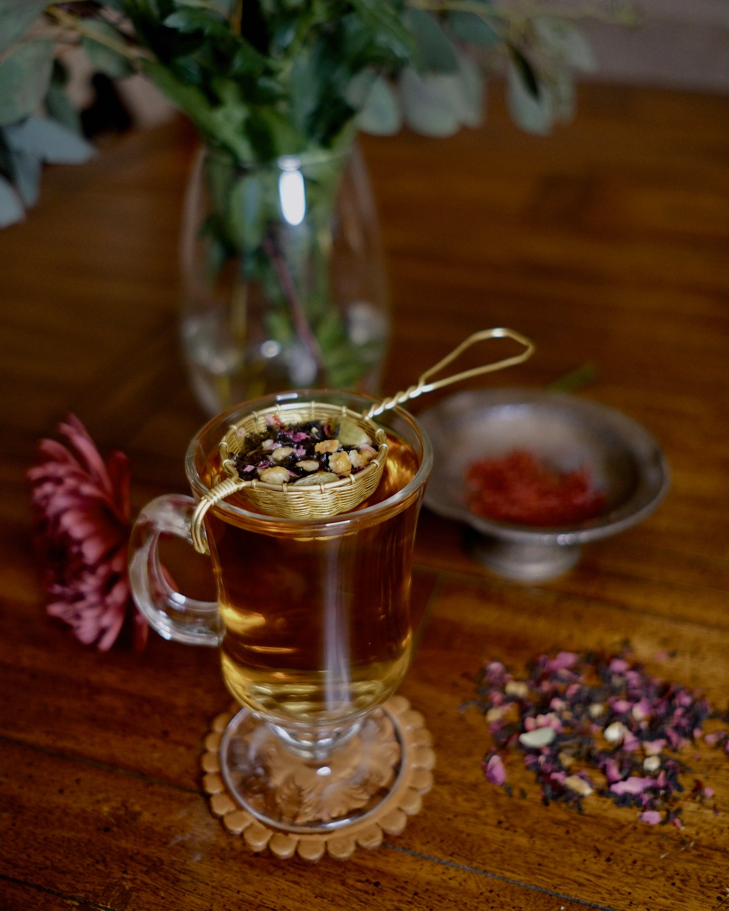 Saffron Rose Cardamom | Connection Tea